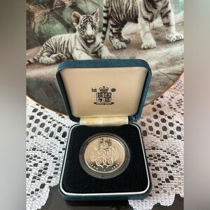 Royal Mint 925 Silver 90th Birthday of Queen Mother Commemorative Coin